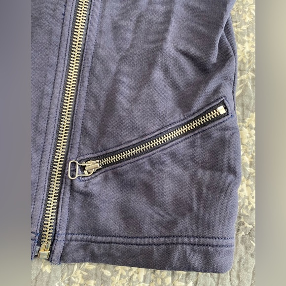 * 2 for 30 * Navy Moto Jacket - Picture 7 of 10